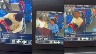 Delhi Metro Viral Video Of Collage Girl and Boy